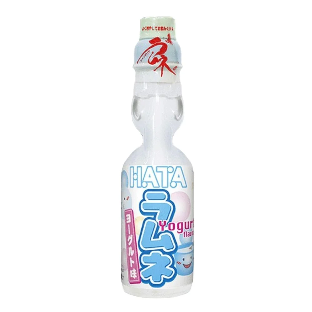 Hata Ramune Yogurt Soda, bevanda gassata al gusto di yogurt da 200ml