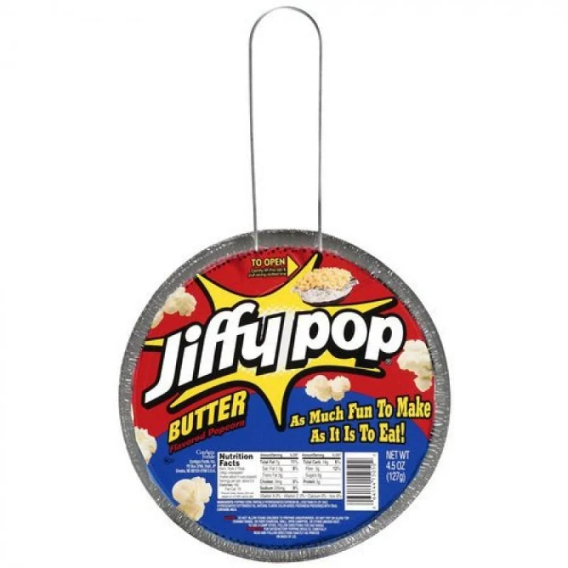 Jiffy Pop Butter, pop-corn al burro da 127g
