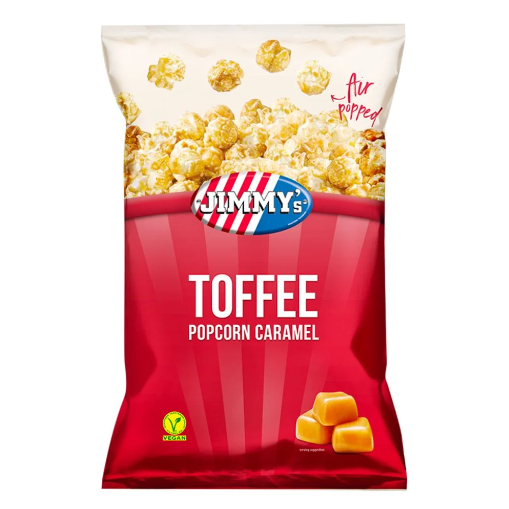 Jimmy's Popcorn Toffee, pop corn al caramello da 170g