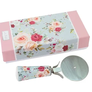 L.pinkroses taglia pizza 15cm 54051