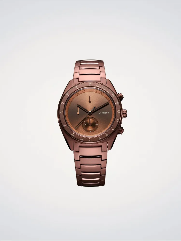 D1 Milano Essential Brown Cronografo 40mm D1-CHBJ22