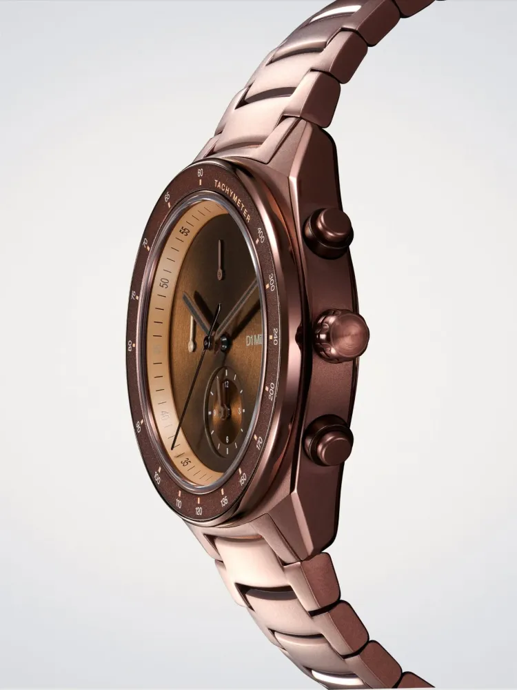 D1 Milano Essential Brown Cronografo 40mm D1-CHBJ22