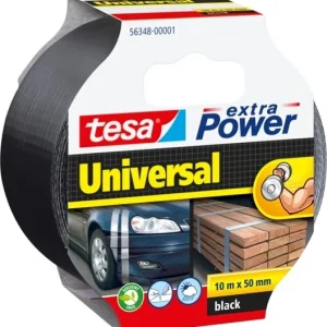 Nastro adesivo Tesa Extra Power Universal - 10 m x 50 mm - nero - Tesa