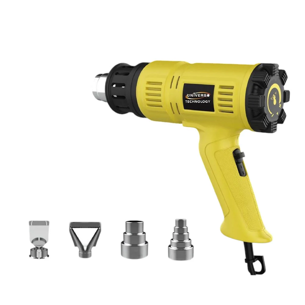 Pistola termica aria calda 2000 Watt 400/600°C, sverniciatore professionale
