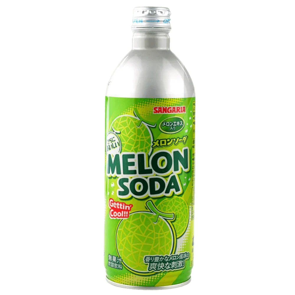 Sangaria Melon Soda, soda al melone da 500ml