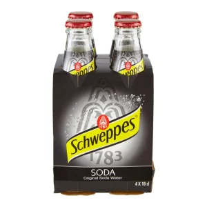 Schweppes Soda, 4x180ml