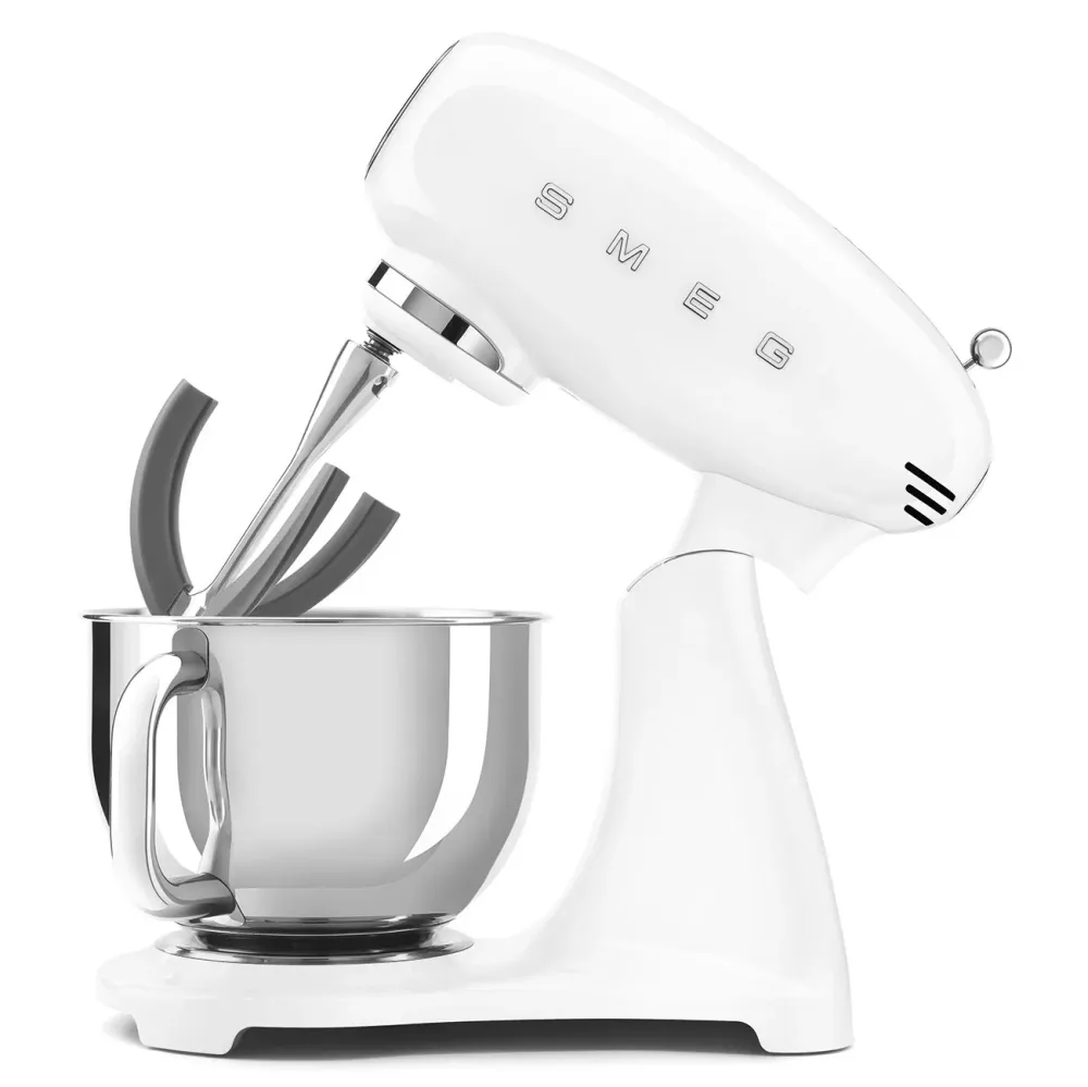 Smeg Impastatrice Planetaria Full Color Bianco Anni 50 SMF03WHEU