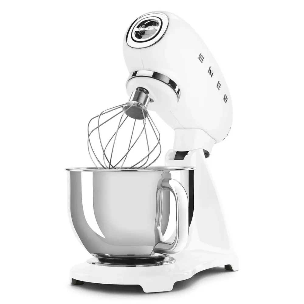 Smeg Impastatrice Planetaria Full Color Bianco Anni 50 SMF03WHEU