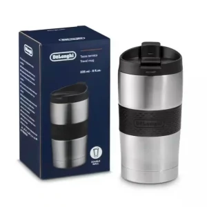 Tazza termica doppia parete acciaio, 235 ml Originale DeLonghi