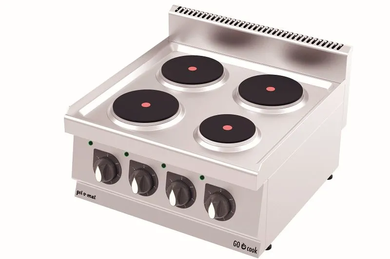 Fornello elettrico da tavolo gel-o-mat 7.0 Kw GO Cook 600 CS6060E
