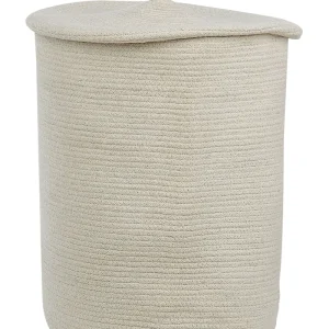 Cesta cotone bianco imbrattato SILOPI