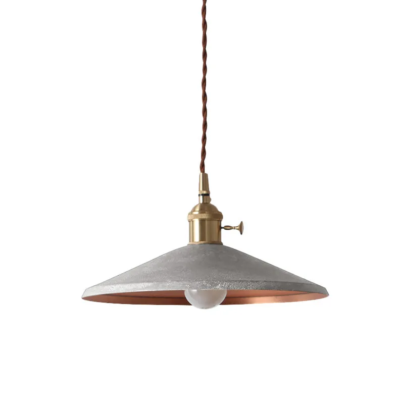 Affilacoltelli Manuale Lampada sospensione rustica 1 luce per sala da pranzo con paralume ferro, lampada sospensione blu/r...