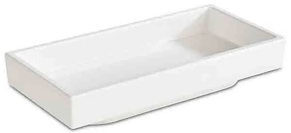 APS Bento Box -ASIA PLUS- 155 x 75 cm altezza: 3 cm melamina interno: bianco lucido esterno: bianco opaco 15475