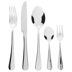 Set di 30 posate FUSILLI Argento con Garanzia 5 Anni