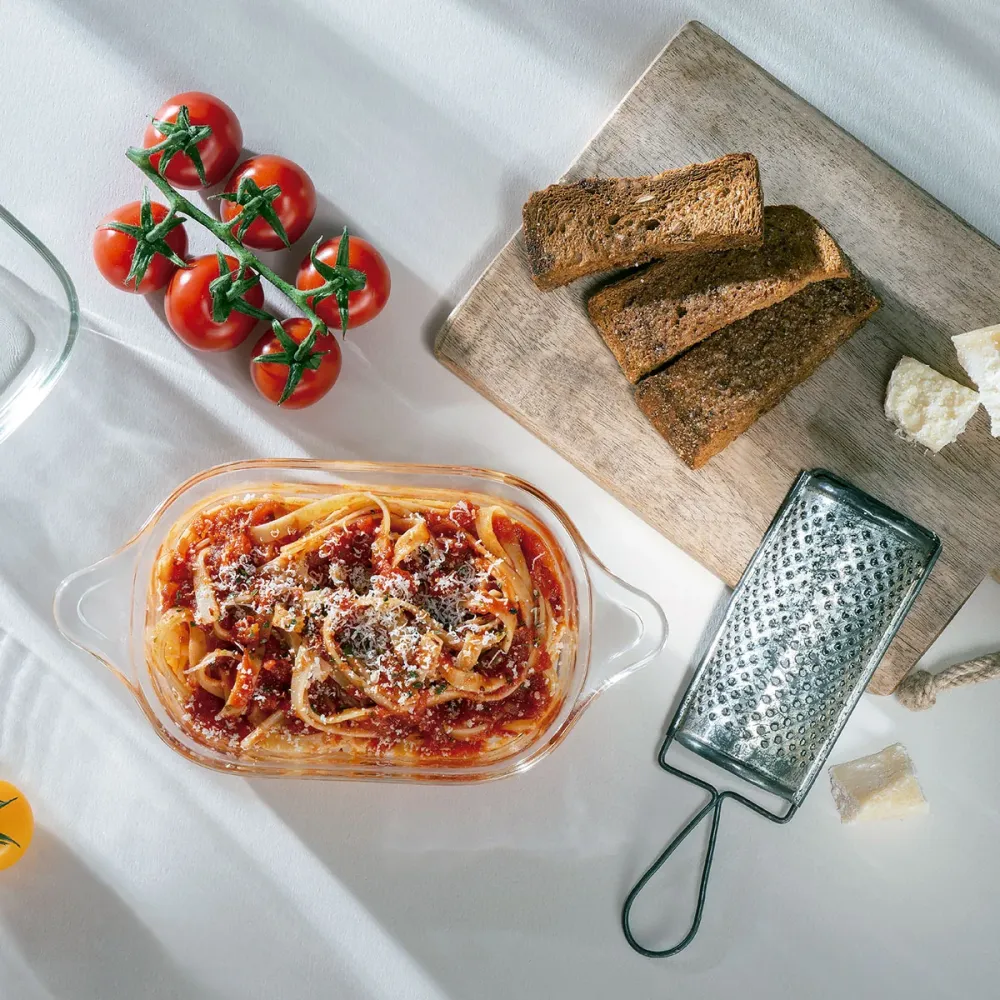 Bacinella da forno vetro con manici Lock&Lock