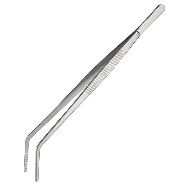 Pinzetta APS lunghezza: 30 cm acciaio inossidabile 18/0 superficie di presa scanalata 75821