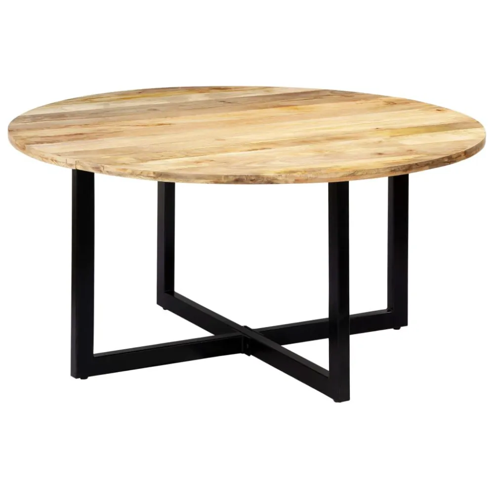 Tavolo da Pranzo 150x73 cm Legno Massello di Mango