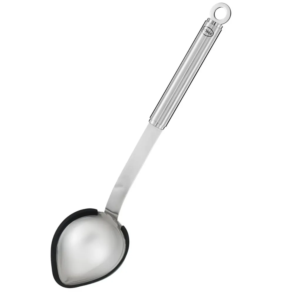 Cucchiaio da portata acciaio inox con bordi morbido Rösle
