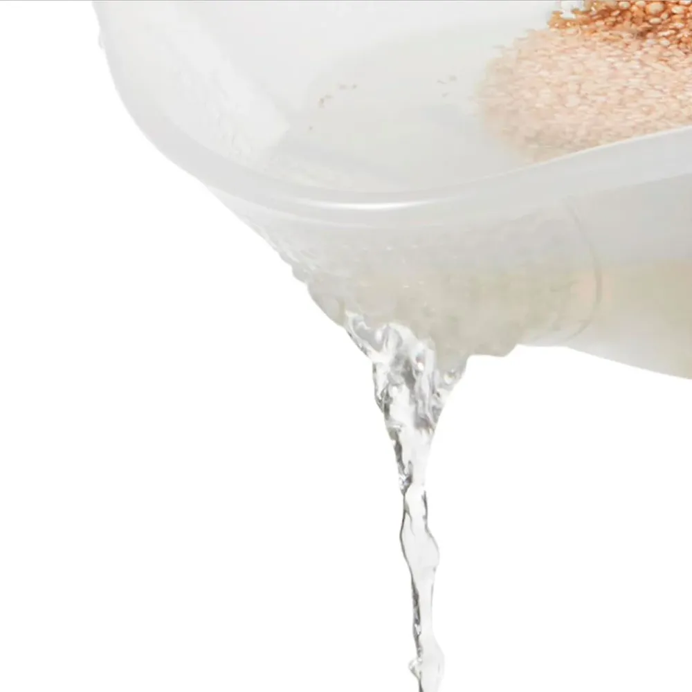 Gocciolatoio unico per il lavaggio di riso e cereali OXO