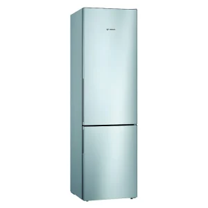 KGV39VLEAS - Réfrigérateur congélateur bas - 344L (250+94) - Froid brassé - L 60cm x H 201cm - Inox