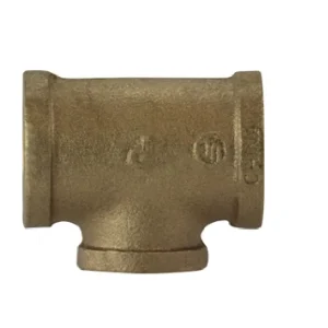 1 1/4" X 3/4" X 3/4" Red Ottone Reducing Tee Fittings 44302