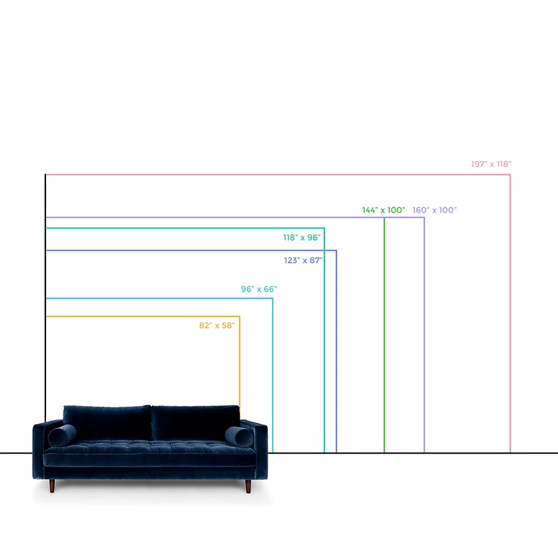 Rivestimento murale astratto immaginario, colore pastello, per sala da pranzo, realizzato su richiesta