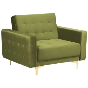 Set di Bicchieri Armchair ABERDEEN velluto Green