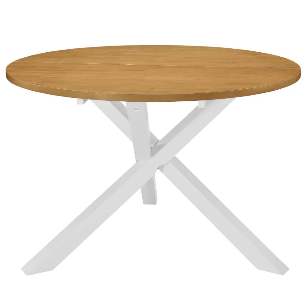 Set per Sala da Pranzo 5 pz MDF Bianco