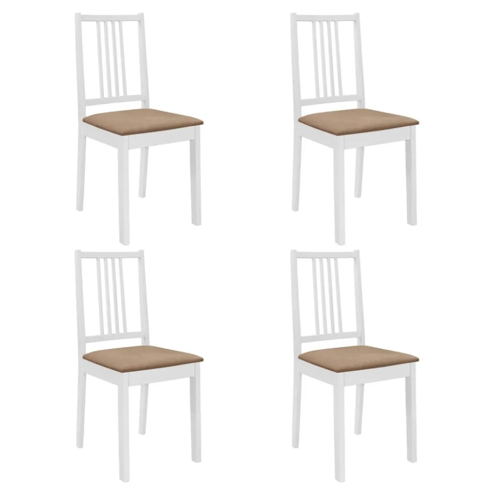Set per Sala da Pranzo 5 pz MDF Bianco