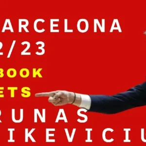 44 sets SARUNAS JASIKEVICIUS Barcelona (2022/2023)