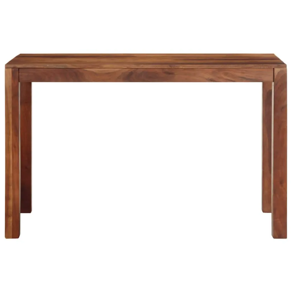Tavolo da Pranzo 120x60x76 cm Legno Massello di Acacia