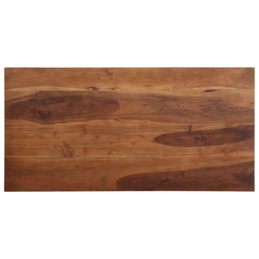 Tavolo da Pranzo 120x60x76 cm Legno Massello di Acacia