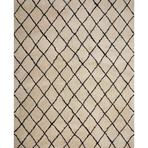 Area Rug 200 x 300 cm Nocciola and Black MIDYAT