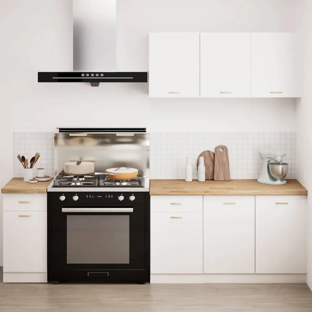 Piano di Lavoro Cucina 40x63,5x4 cm Legno Massello Rovere Misura 150x220 cm