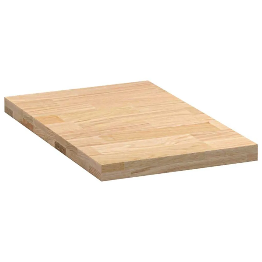 Piano di Lavoro Cucina 40x63,5x4 cm Legno Massello Rovere Misura 150x220 cm