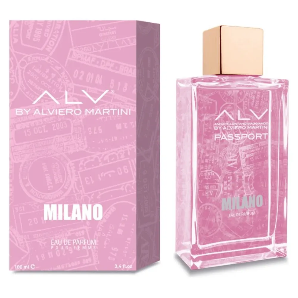 ALVIERO MARTINI -PASSPORT MILANO EAU DE PARFUM POUR FEMME 100ML