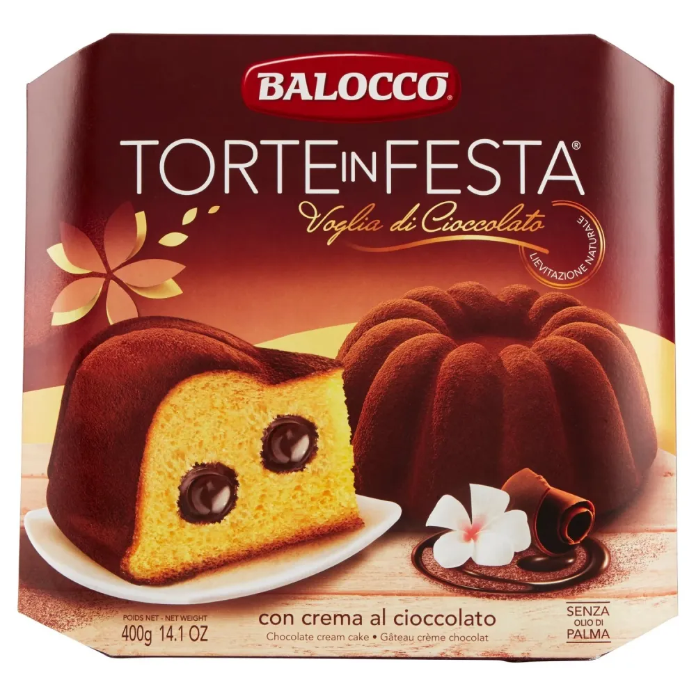 Balocco Torte Festa Cioccolato, 400g