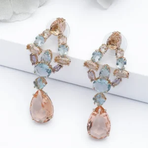 Bellissimi Orecchini Goccia di Champagne