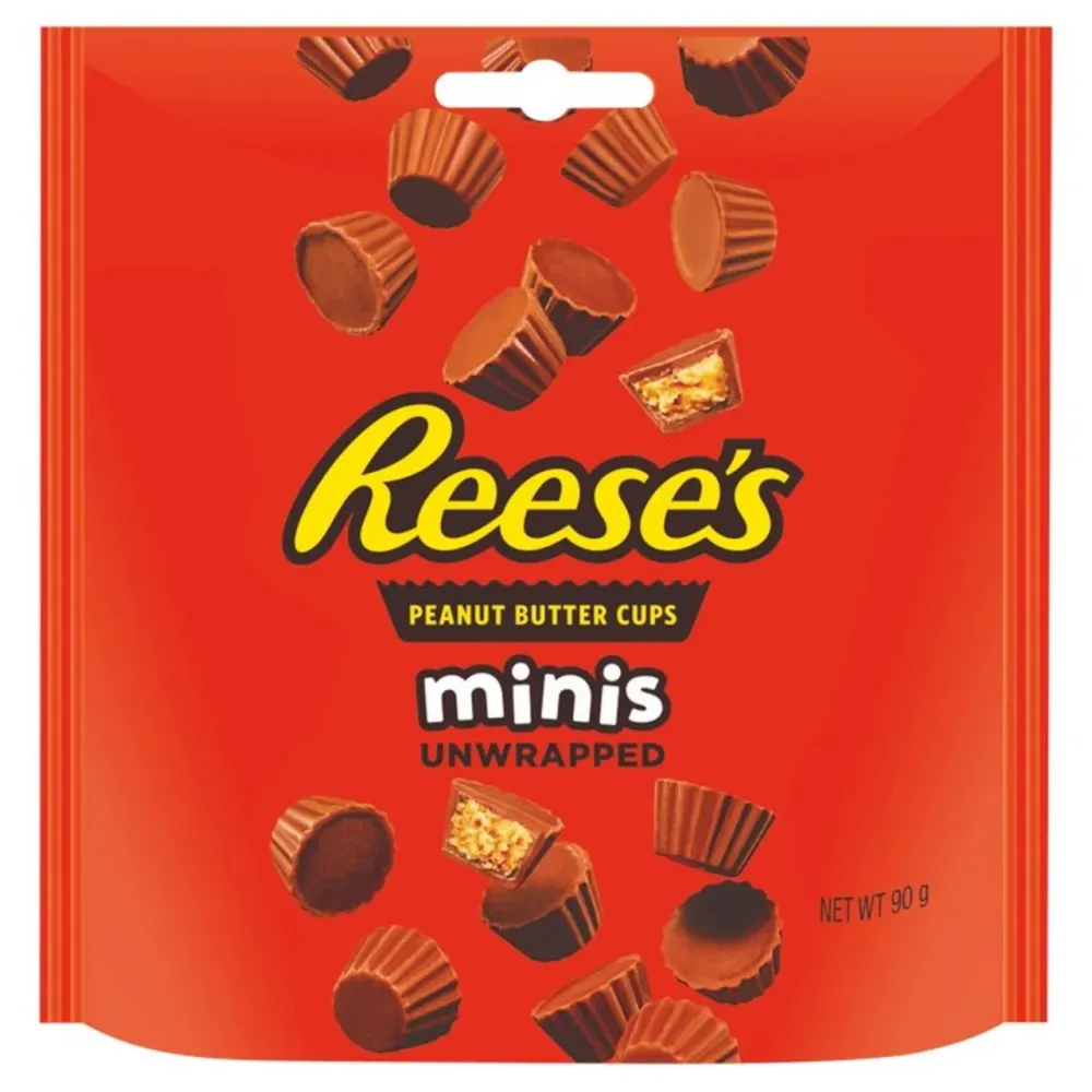 Busta per mini tazze di burro di arachidi di Hershey's Reese da 90 g