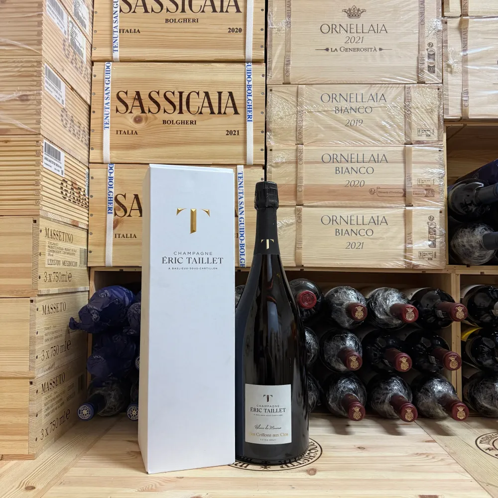 Champagne Des Grillons aux Clos Eric Taillet Magnum Astucciato