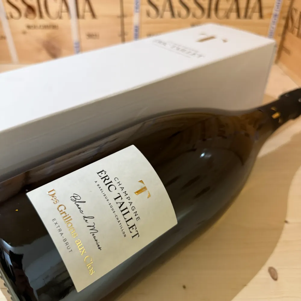 Champagne Des Grillons aux Clos Eric Taillet Magnum Astucciato