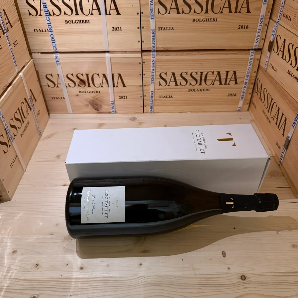 Champagne Des Grillons aux Clos Eric Taillet Magnum Astucciato