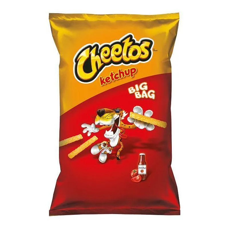 Cheetos Ketchup Big Bag, bastoncini al ketchup nel formato maxi da 85g