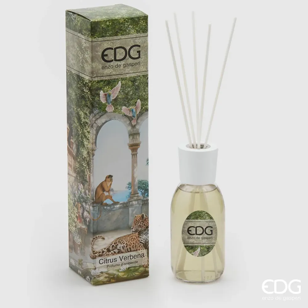 Diffusore Profumo Bastoncini 250 ml. Citrus Verbena Edg