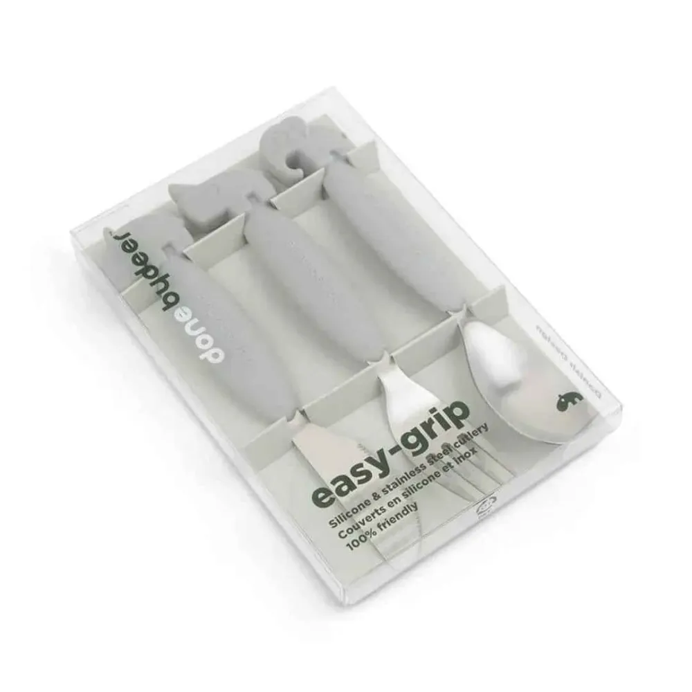 Done Deer® Set posate Deer Friends Grey