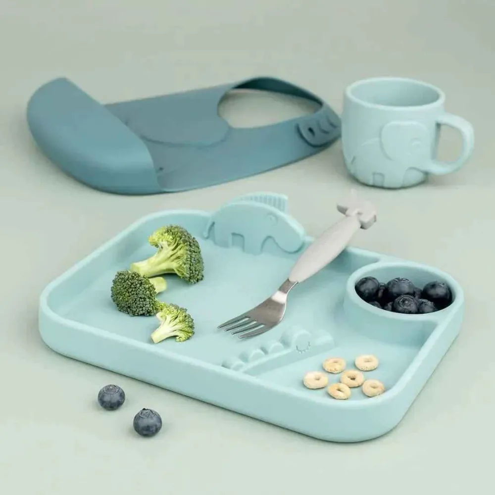 Done Deer® Set posate Deer Friends Grey