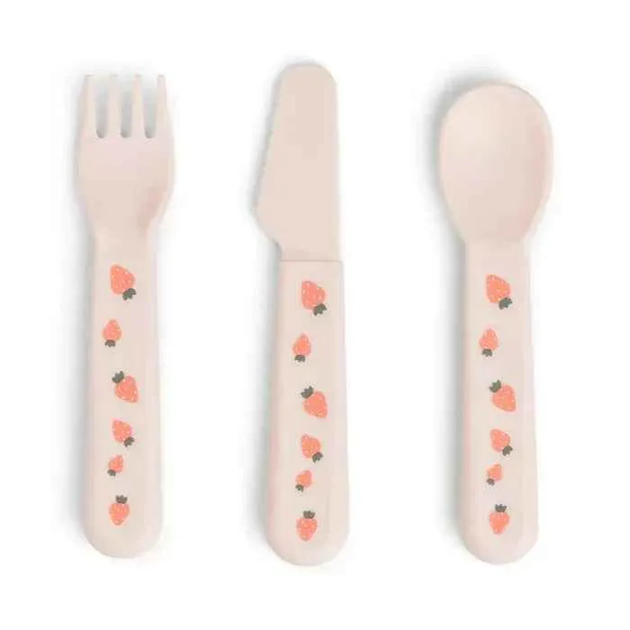 Done Deer® Set di posate Foodie Tiny farm Powder