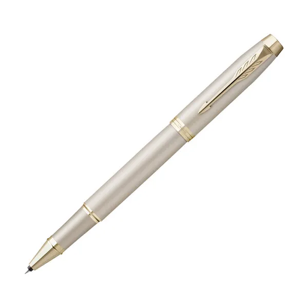 PARKER - 2172955 - Penna roller IM Monochrome - punta F - champagne - Parker - 99375 - Conf. da 1 Pz.