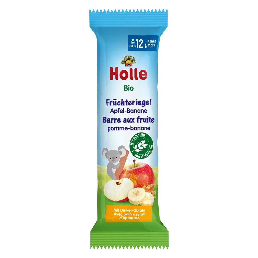 POMME-BANANA BASTONCINI DI 12 MESI BIO 25 g - HOLLE