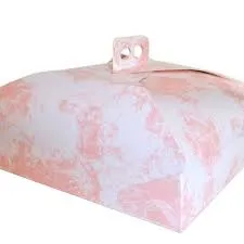 SCATOLA PORTA TORTA ROSA 39X49 PZ1 NOVASERVICE
